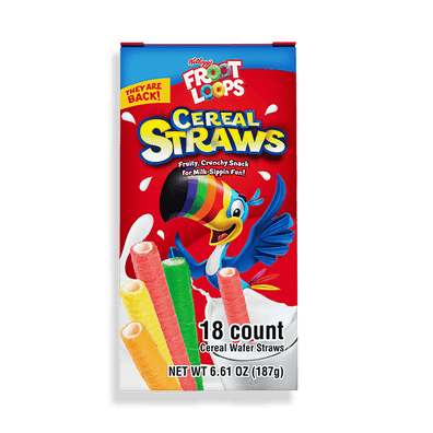 Froot Loops Cereal Straws